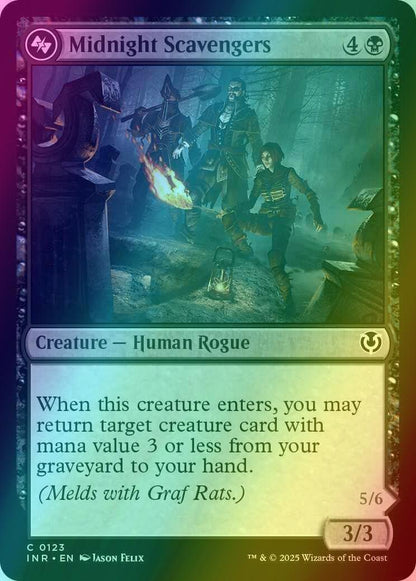 Midnight Scavengers // Chittering Host [123] [Innistrad Remastered] [Foil]