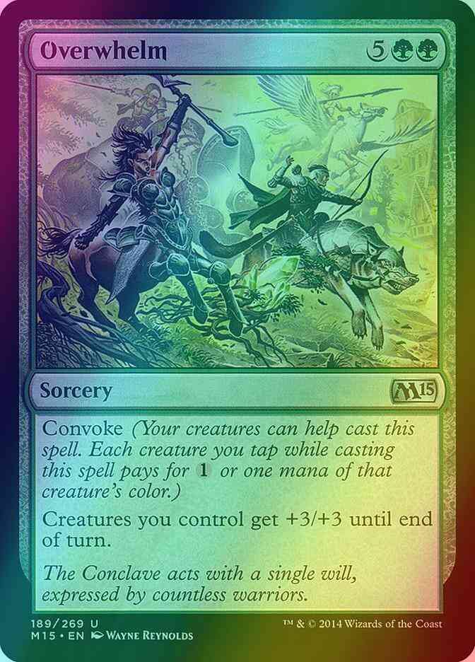 Overwhelm [189] [Magic 2015] [Foil]