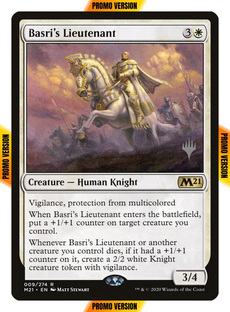 Basri's Lieutenant [Promo Pack] [9p] [Core Set 2021 Promos] [Non-Foil]