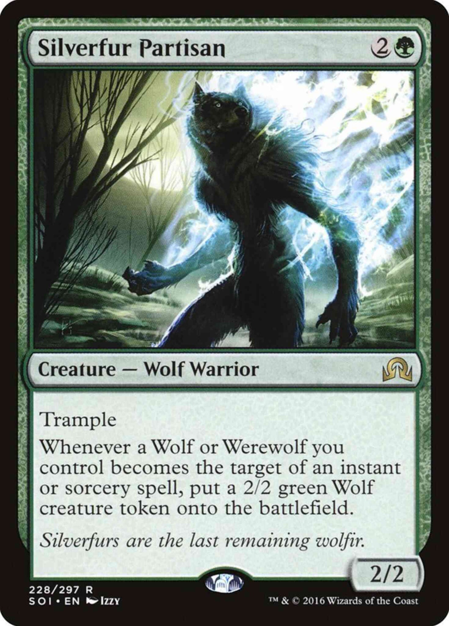 Silverfur Partisan [228] [Shadows over Innistrad] [Non-Foil]