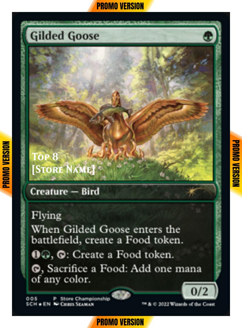 Gilded Goose - Store Stamp [5] [Store Championships 2022] [Non-Foil]