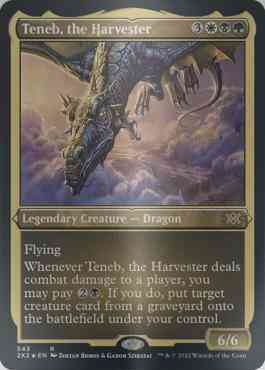 Teneb, the Harvester [543] [Double Masters 2022] [Etched Foil]