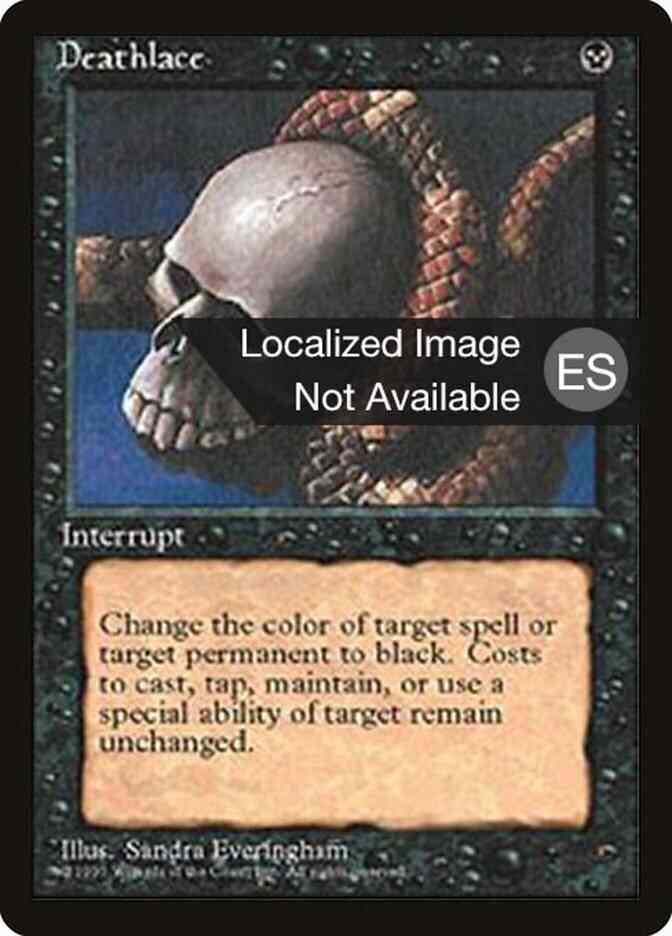 Deathlace - Spanish [131] [Fourth Edition Black Border: Spanish] [Non-Foil]