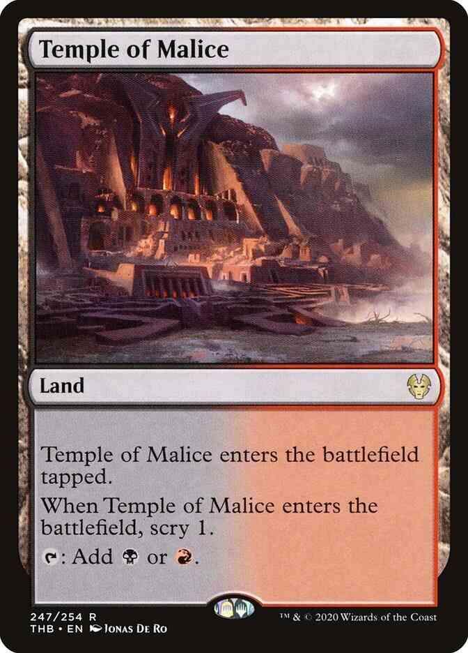 Temple of Malice [247] [Theros Beyond Death] [Non-Foil]