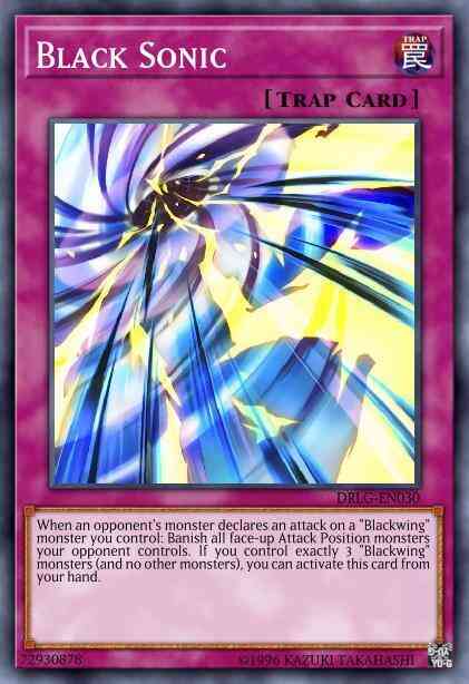 Black Sonic (Purple) - DLCS-EN032 - Ultra Rare - 1st Edition