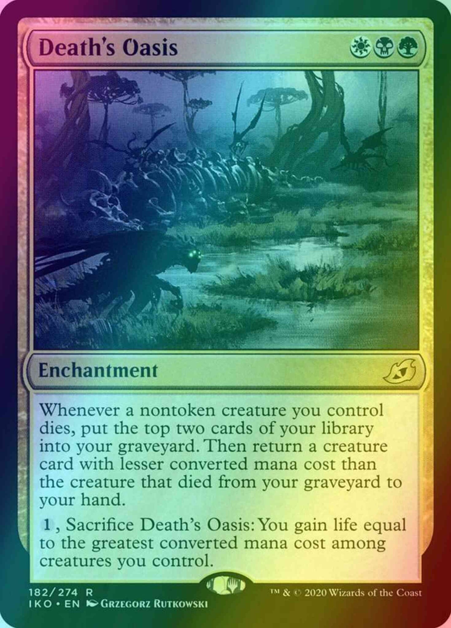Death's Oasis [182] [Ikoria: Lair of Behemoths] [Foil]