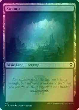 Swamp [460] [Commander Legends: Battle for Baldur's Gate] [Foil]
