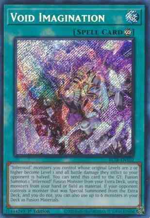Void Imagination - Alternate Art - BLTR-EN102 - Secret Rare - 1st Edition