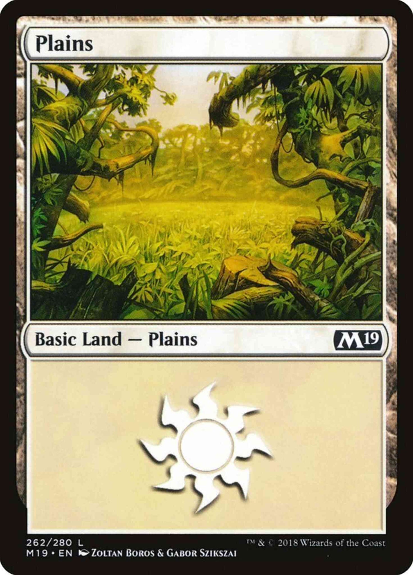 Plains [262] [Core Set 2019] [Non-Foil]