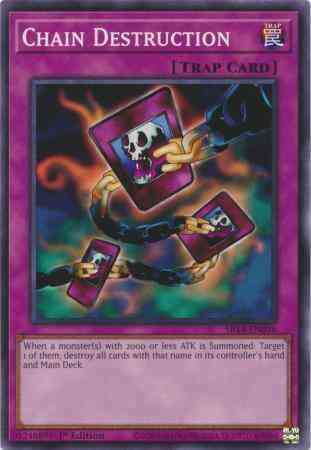 Chain Destruction - SR14-EN036 - Common - 1st Edition