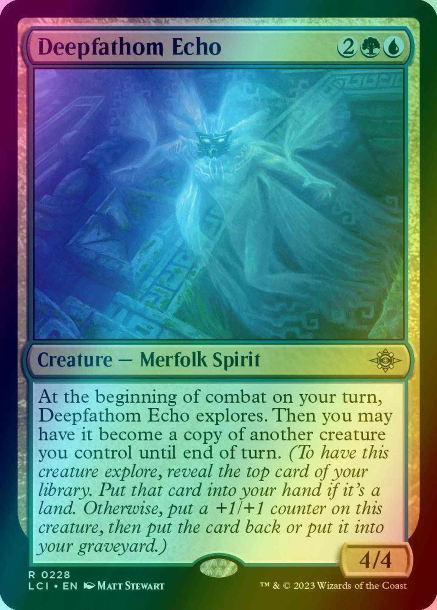 Deepfathom Echo [228] [The Lost Caverns of Ixalan] [Foil]