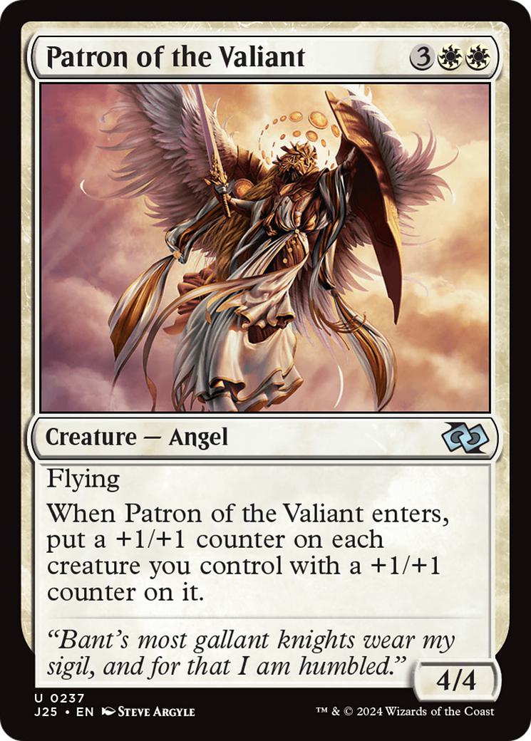 Patron of the Valiant [237] [Foundations: Jumpstart] [Non-Foil]