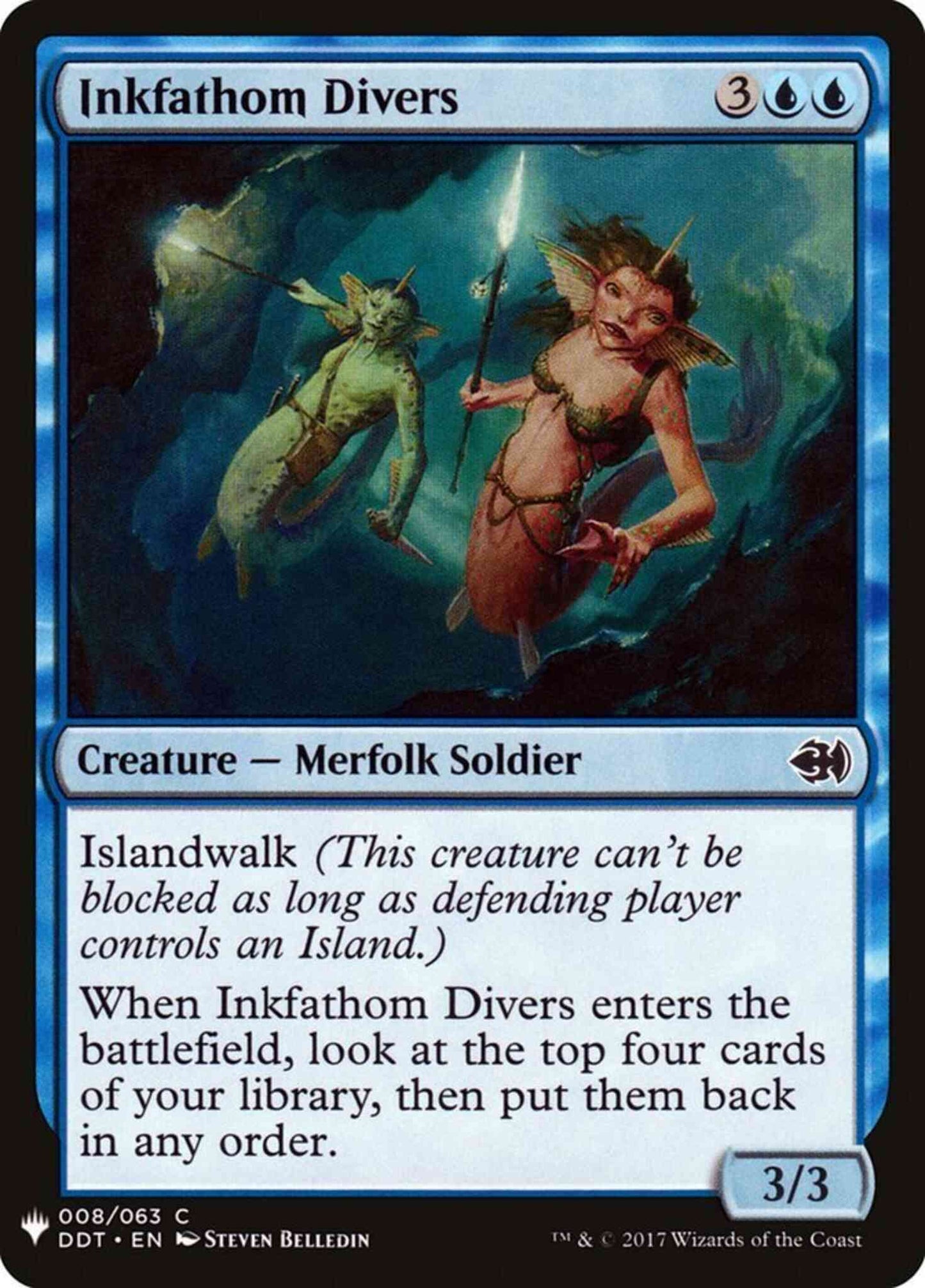 Inkfathom Divers [DDT-8] [The List] [Non-Foil]