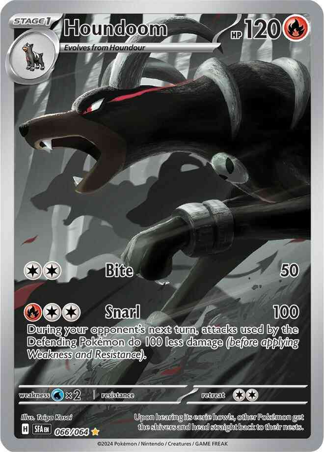 Houndoom - 066/064 - Illustration Rare [sv065-066] [Ultra]