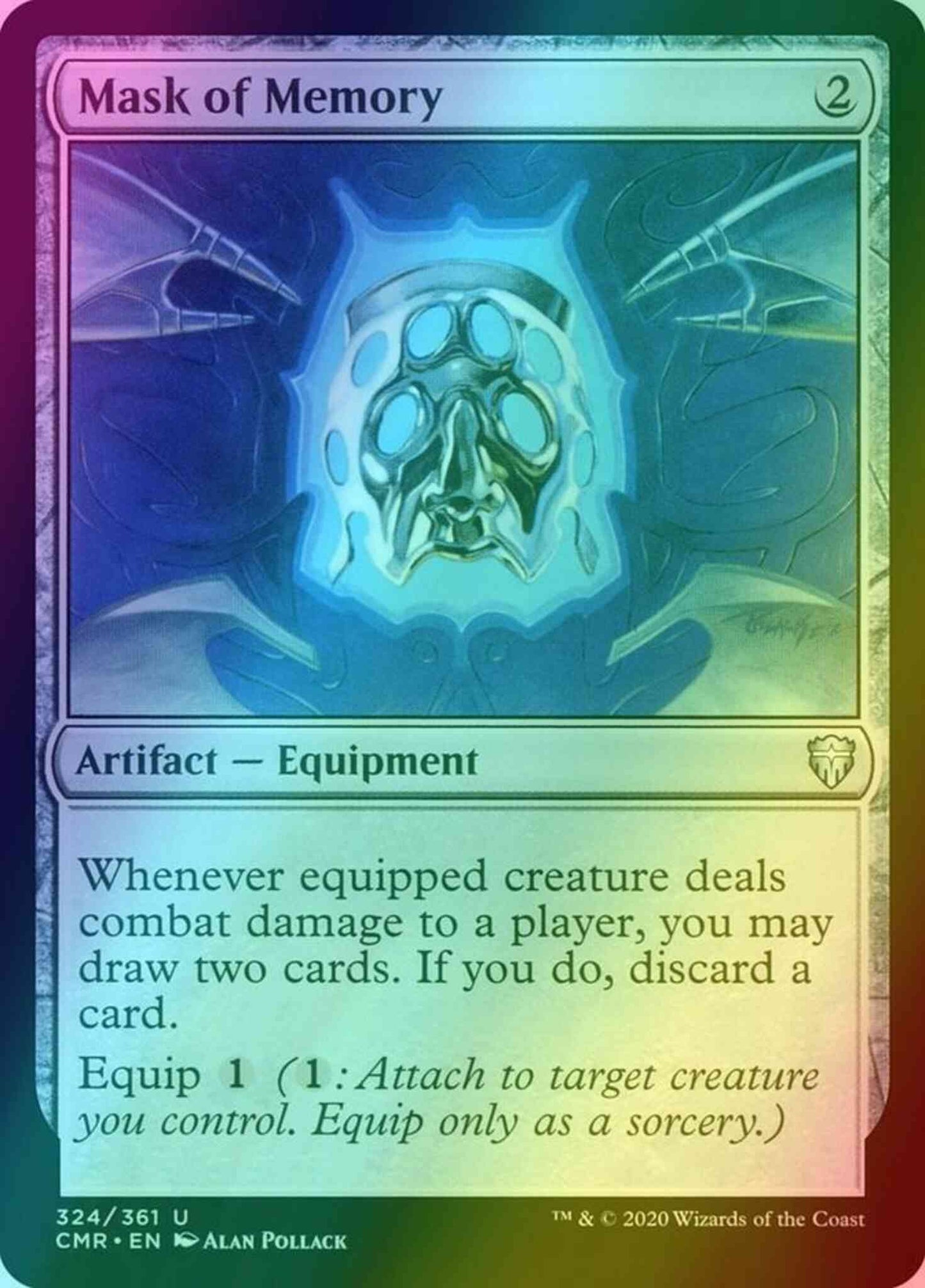 Mask of Memory [324] [Commander Legends] [Foil]