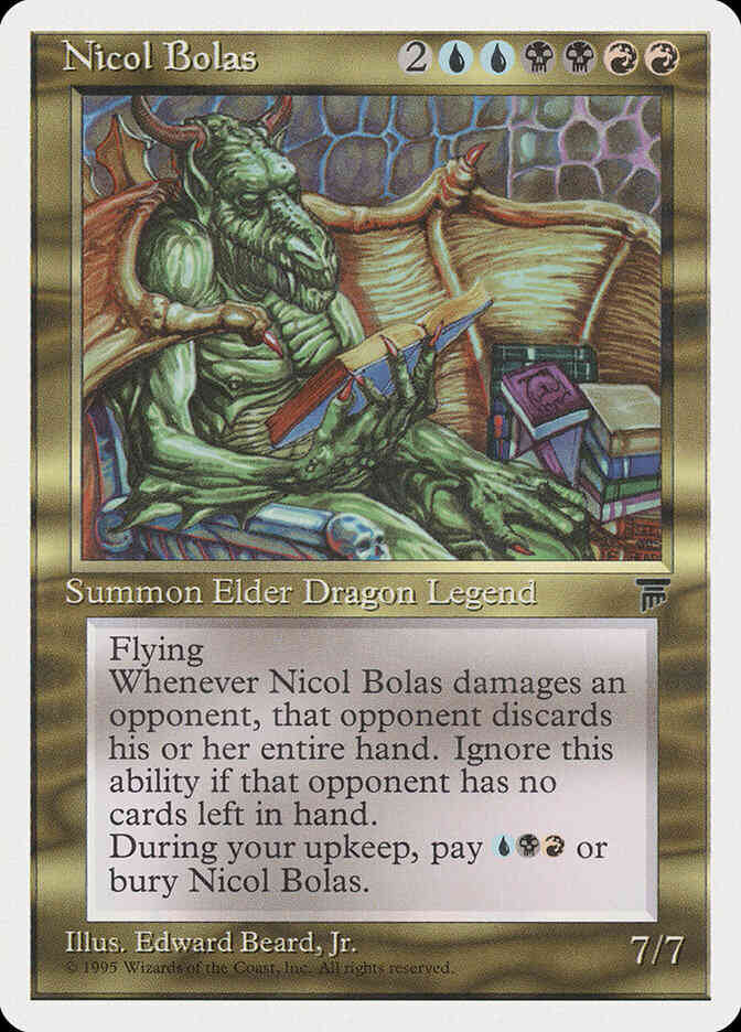 Nicol Bolas - Japanese [81] [Japanese Chronicles] [Non-Foil]