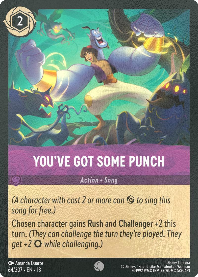 You've Got Some Punch - 64/204 [Attack of the Vine!] [Cold Foil]