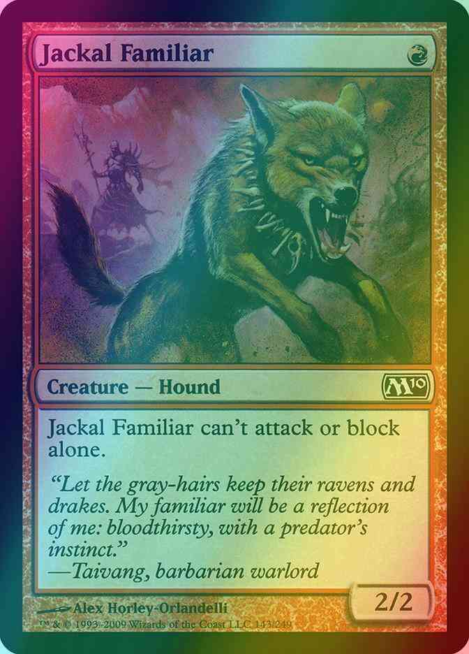 Jackal Familiar [143] [Magic 2010] [Foil]