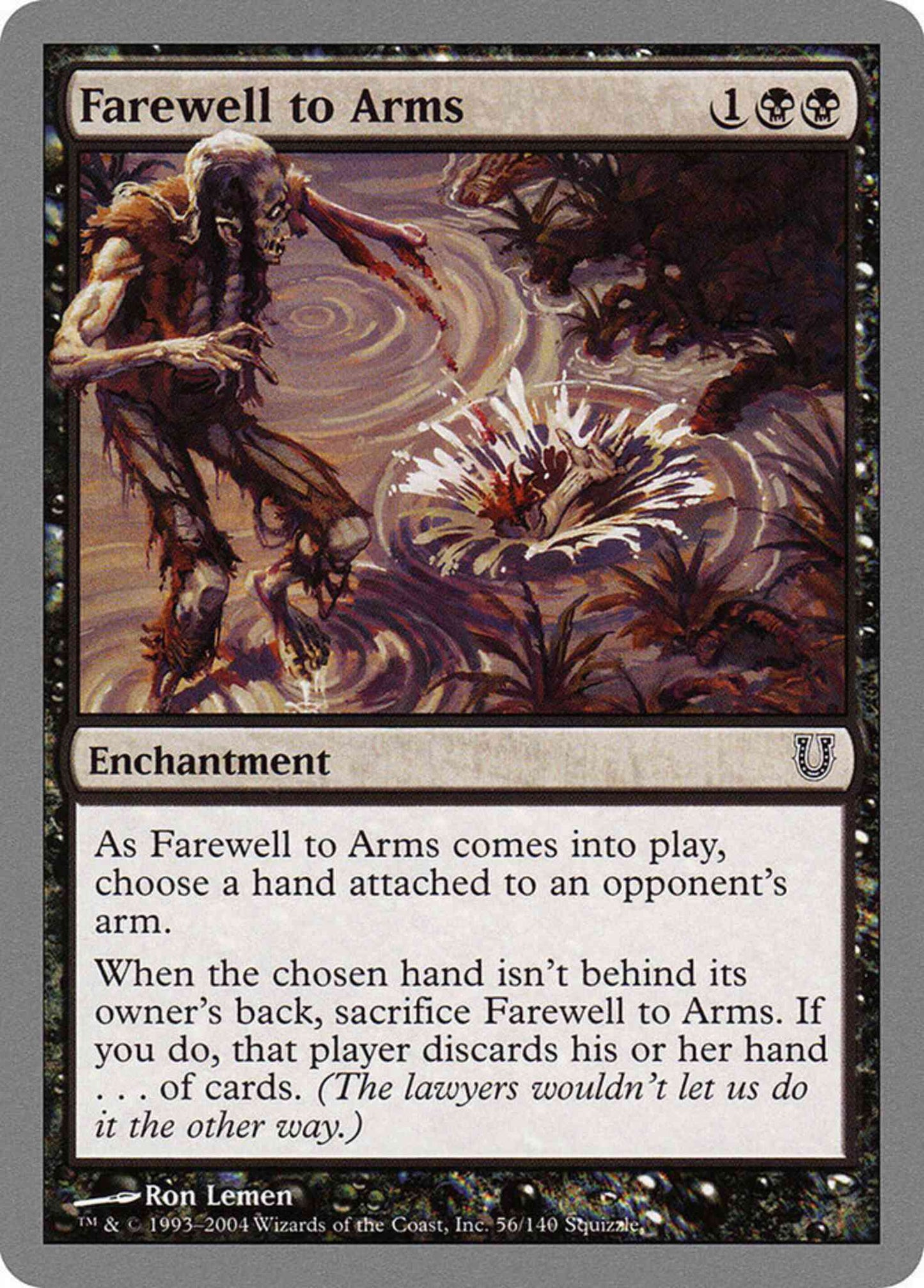 Farewell to Arms [56] [Unhinged] [Non-Foil]