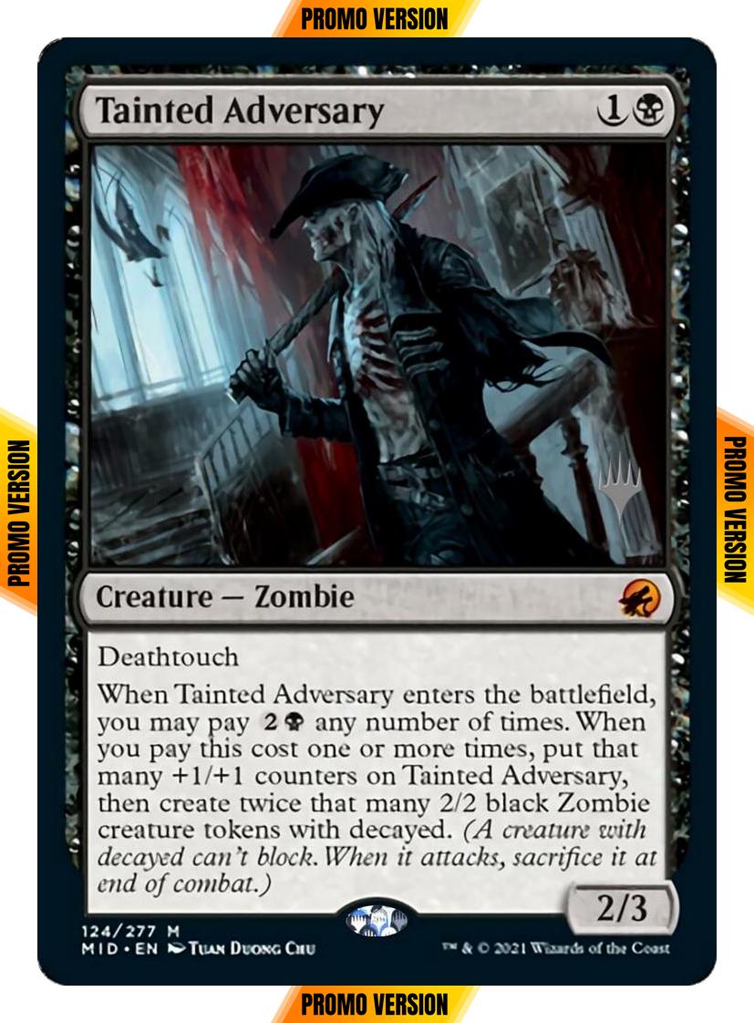 Tainted Adversary [Promo Pack] [124p] [Innistrad: Midnight Hunt Promos] [Non-Foil]