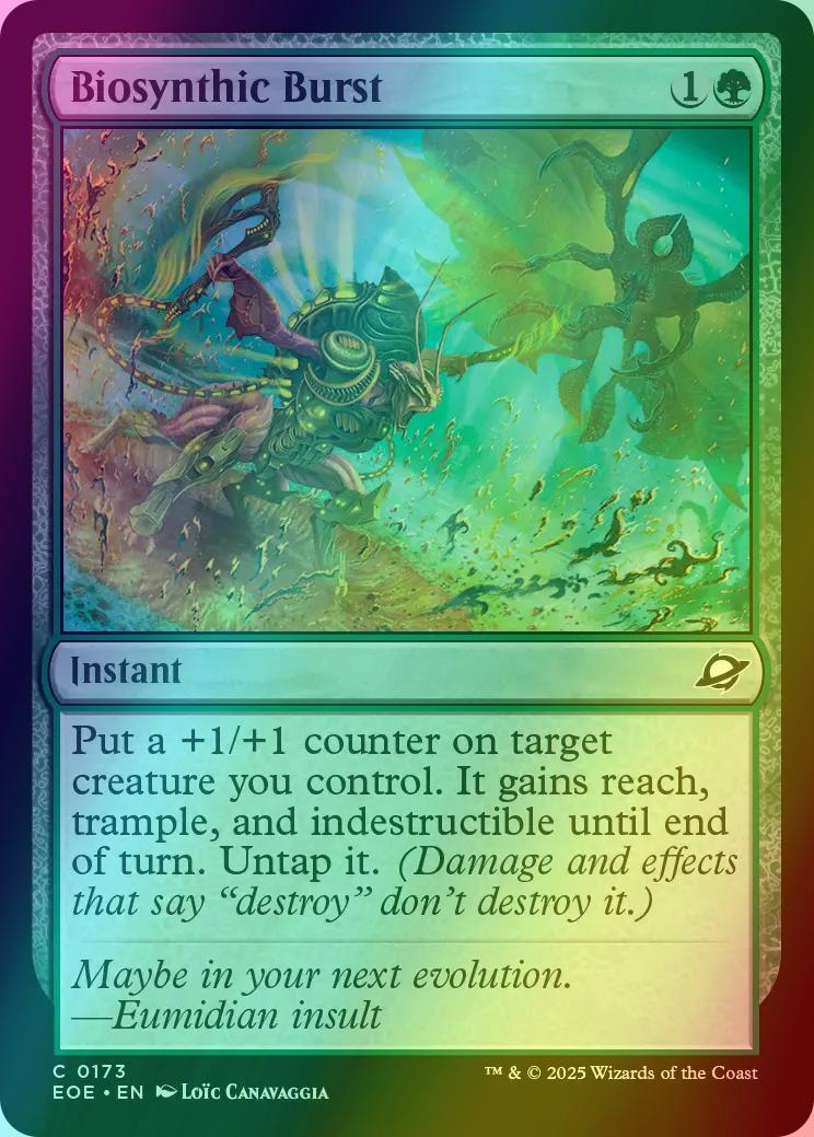 Biosynthic Burst [173] [Edge of Eternities] [Foil]