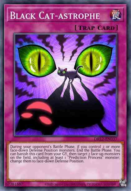 Black Cat-astrophe - DRL2-EN037 - Super Rare - 1st Edition
