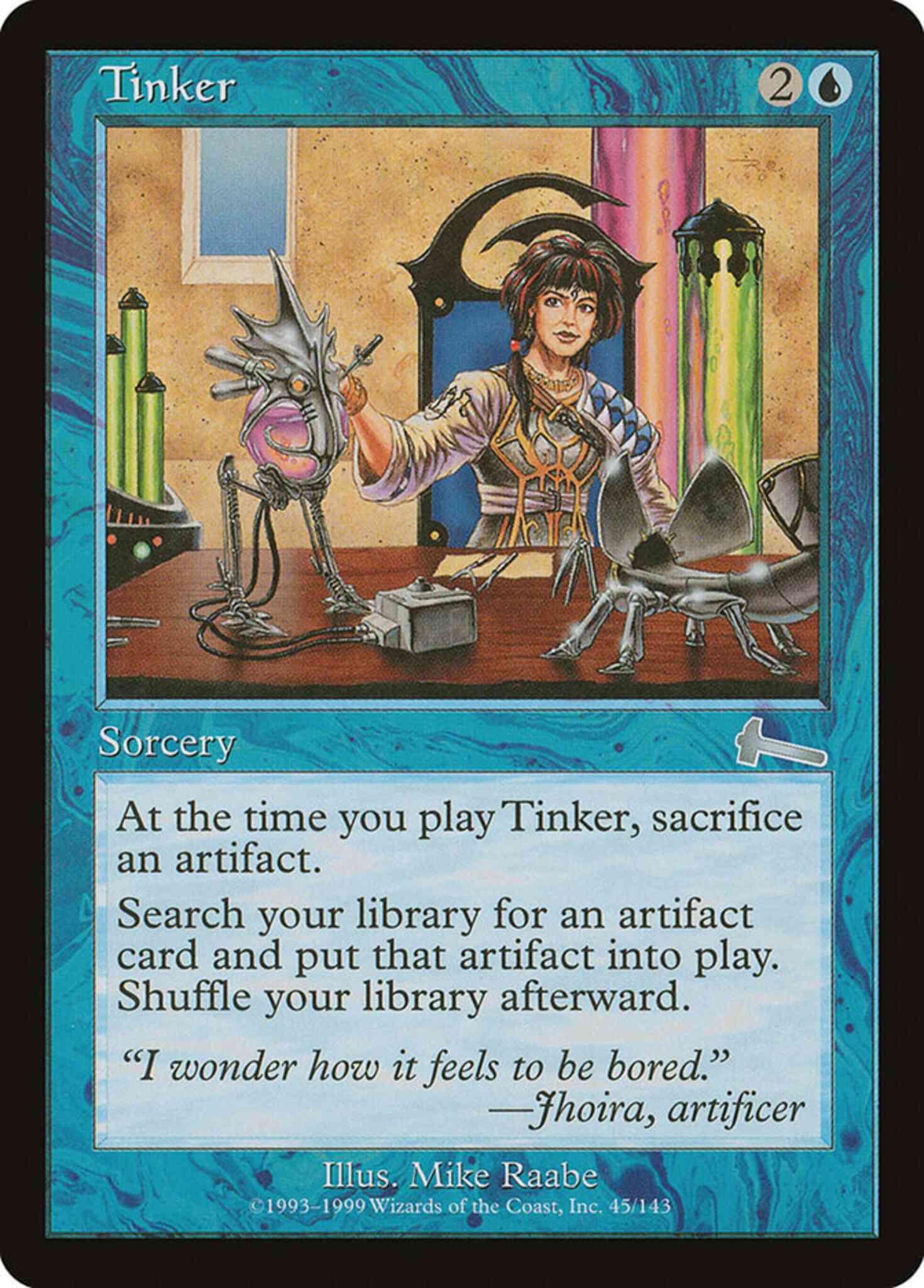 Tinker [45] [Urza's Legacy] [Non-Foil] – Face to Face Games