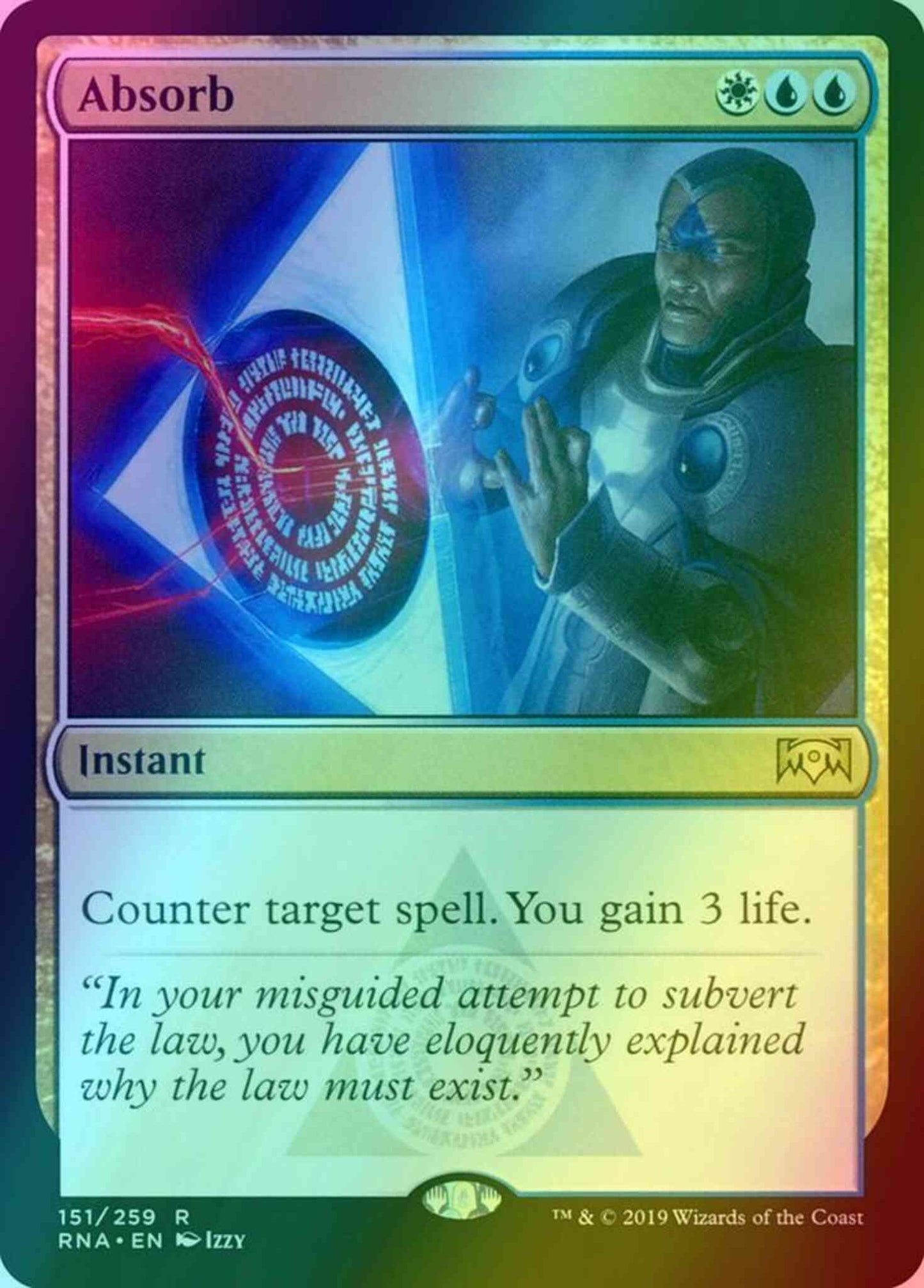 Absorb [151] [Ravnica Allegiance] [Foil]