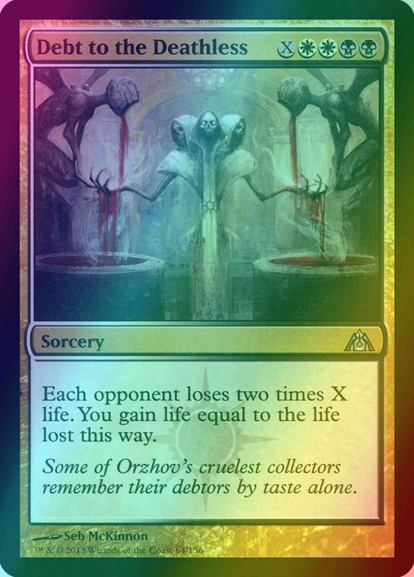 Debt to the Deathless [64] [Dragon's Maze] [Foil]