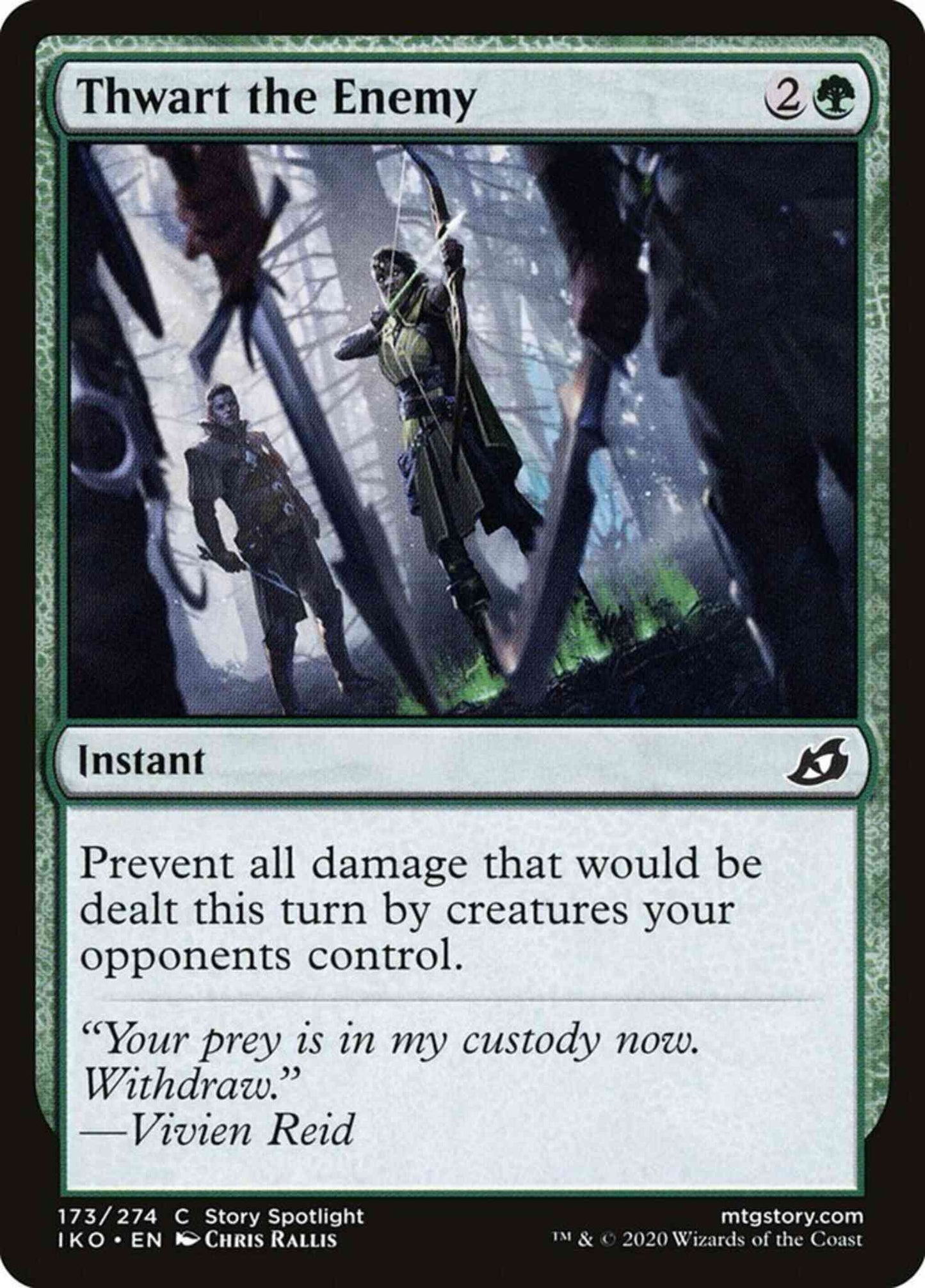 Thwart the Enemy [173] [Ikoria: Lair of Behemoths] [Non-Foil]