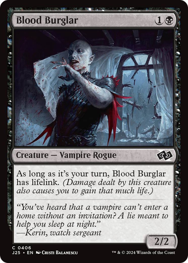 Blood Burglar [406] [Foundations: Jumpstart] [Non-Foil]