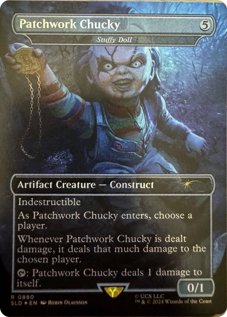 Patchwork Chucky - Stuffy Doll [0880] [Borderless] [Chucky] [Secret Lair Drop] [Foil]