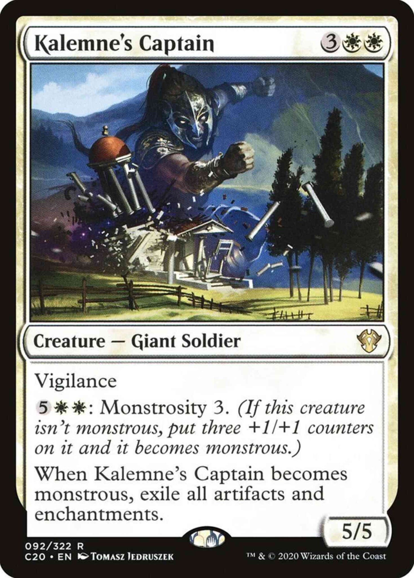 Kalemne's Captain [92] [Commander 2020] [Non-Foil]
