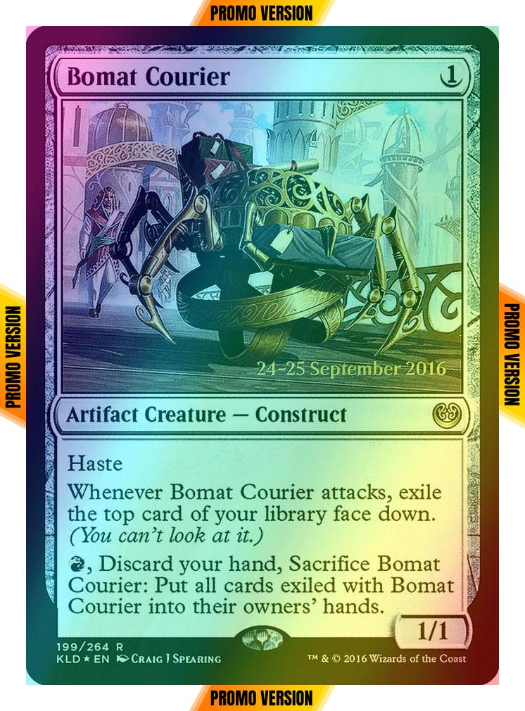 Bomat Courier [199s] [Kaladesh Promos] [Foil]