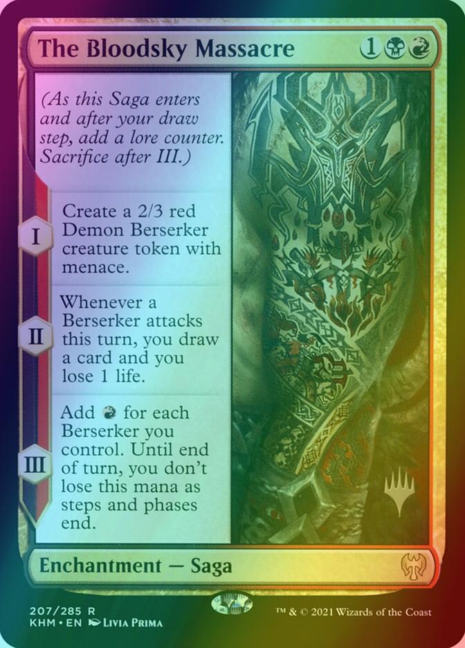 The Bloodsky Massacre [Promo Pack] [207p] [Kaldheim Promos] [Foil]