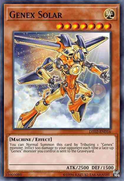 Genex Solar - HA02-EN010 - Secret Rare - 1st Edition