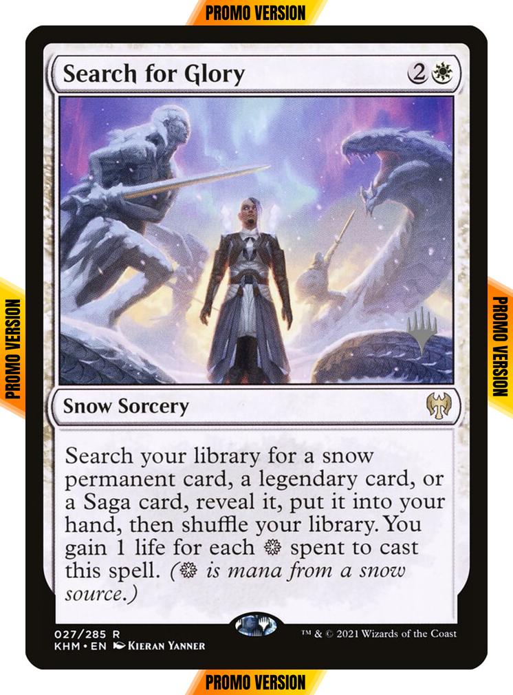 Search for Glory [Promo Pack] [27p] [Kaldheim Promos] [Foil]