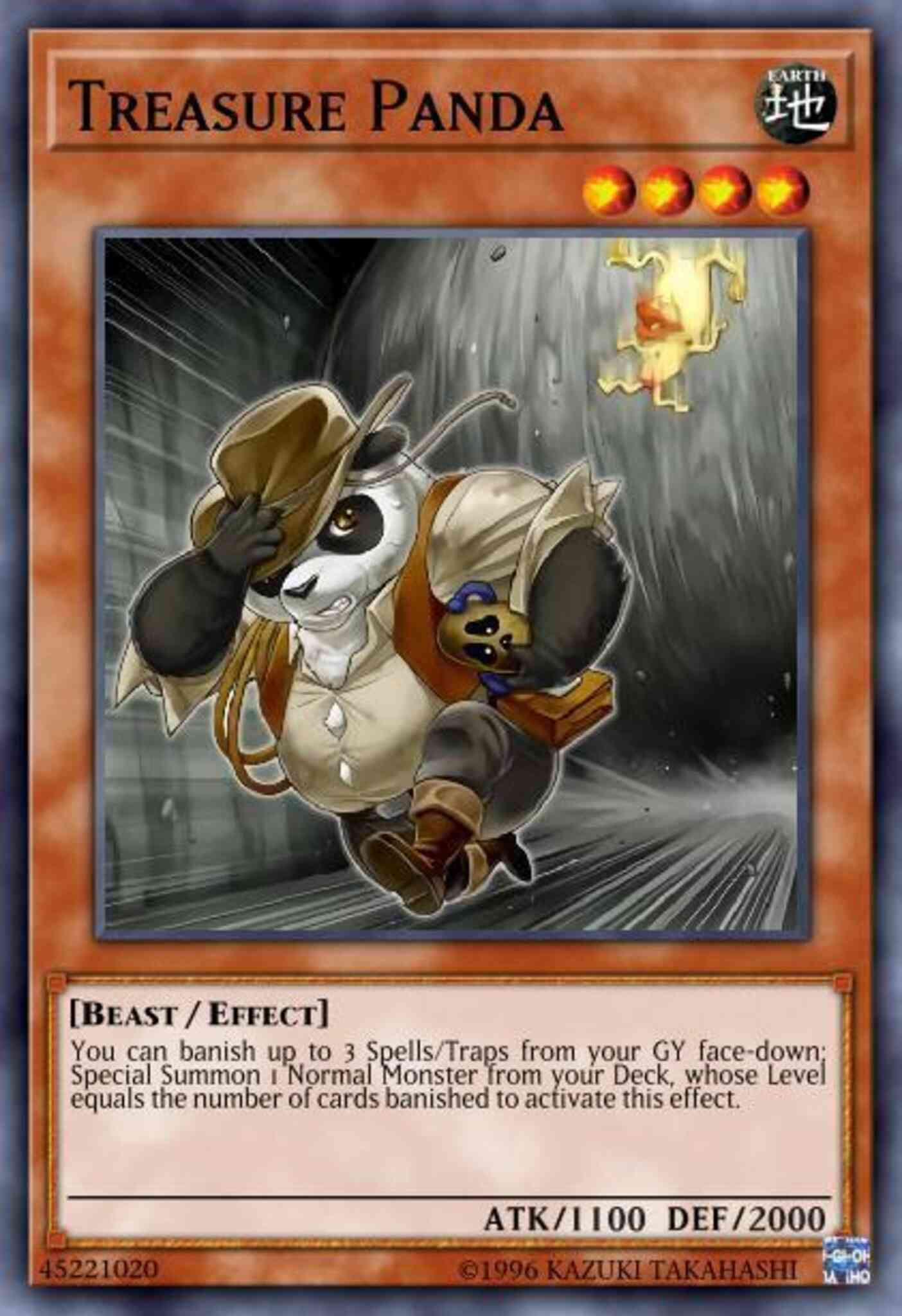 Treasure Panda - COTD-EN032 - Common - 1st Edition