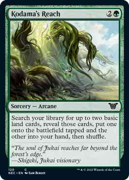 Kodama's Reach [120] [Kamigawa: Neon Dynasty: Commander] [Non-Foil]