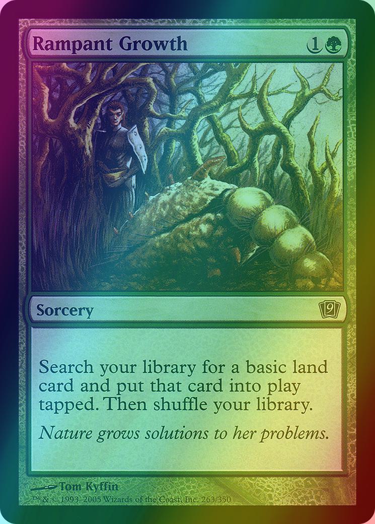 Rampant Growth [263x] [Ninth Edition] [Foil]