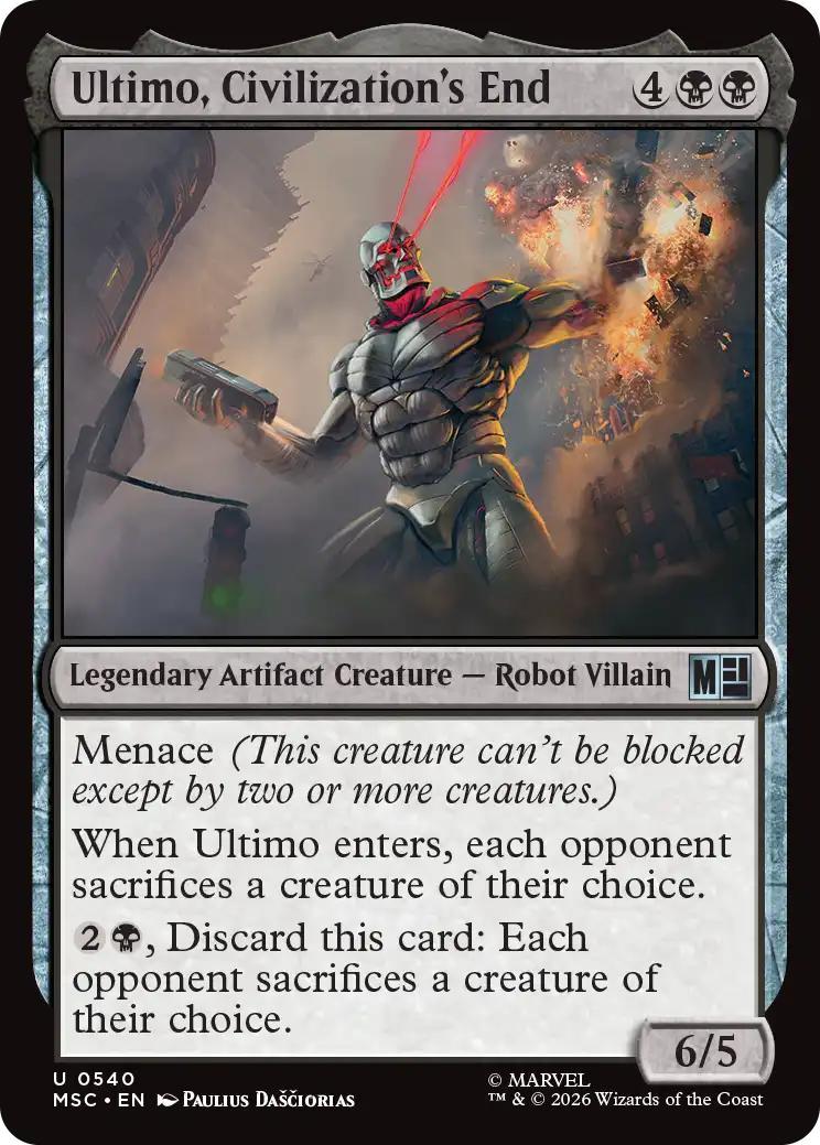 Ultimo, Civilization's End [540] [Beginner Box] [Marvel Super Heroes: Commander] [Non-Foil]