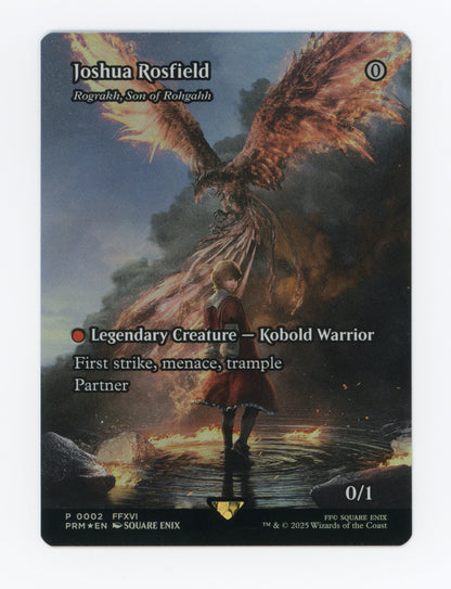 Joshua Rosfield - Rograkh, Son of Rohgahh — Borderless|Foil — ID 19340