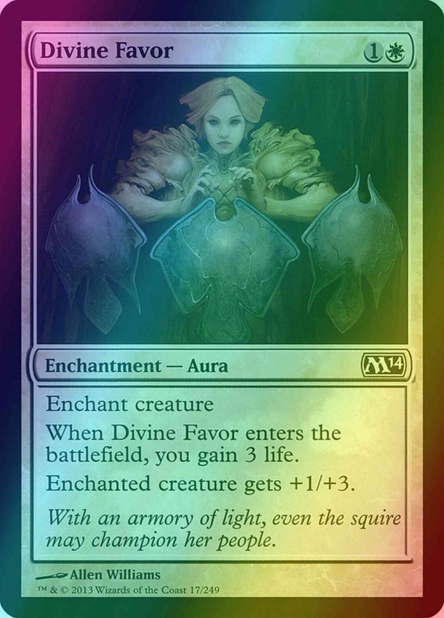 Divine Favor [17] [Magic 2014] [Foil]