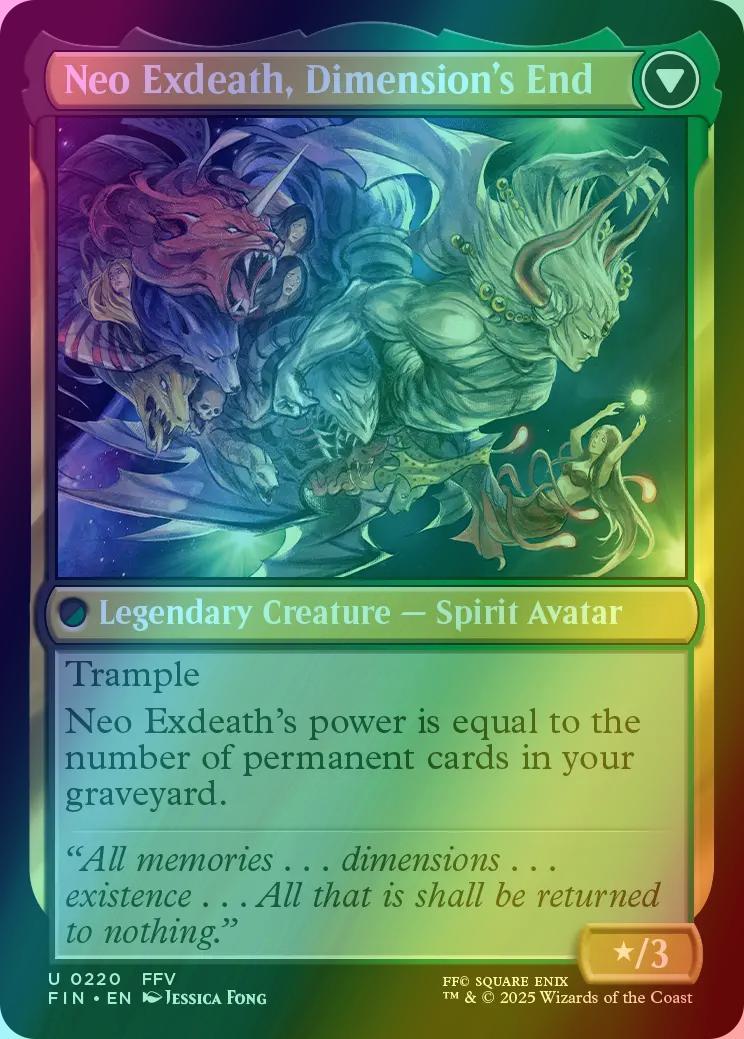 Exdeath, Void Warlock // Neo Exdeath, Dimension's End [220] [FINAL