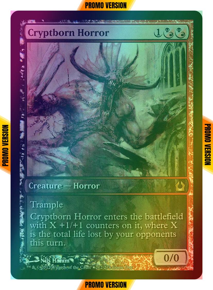 Cryptborn Horror [212] [Return to Ravnica Promos] [Foil]