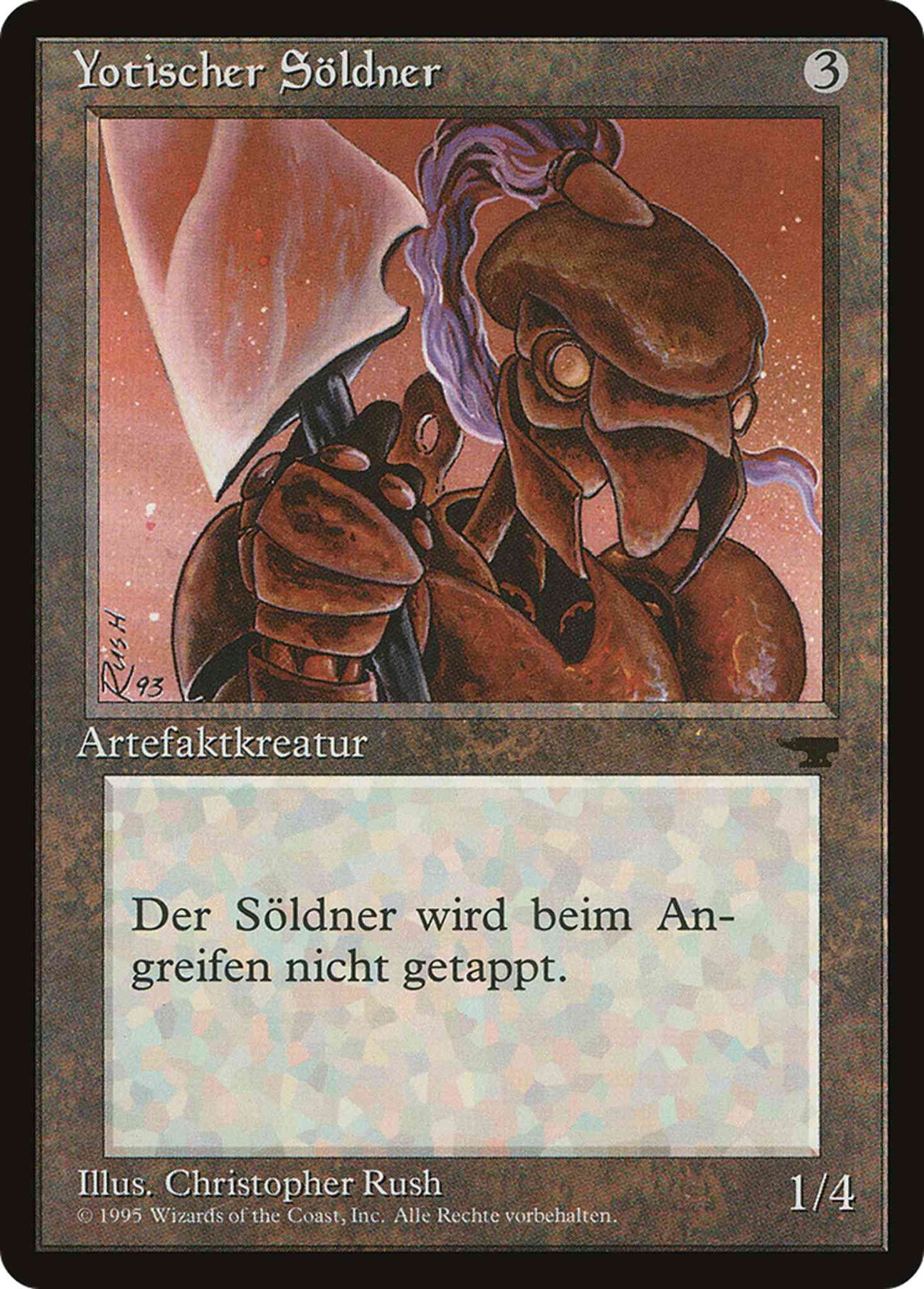 Yotian Soldier - German [170] [Renaissance German] [Non-Foil]
