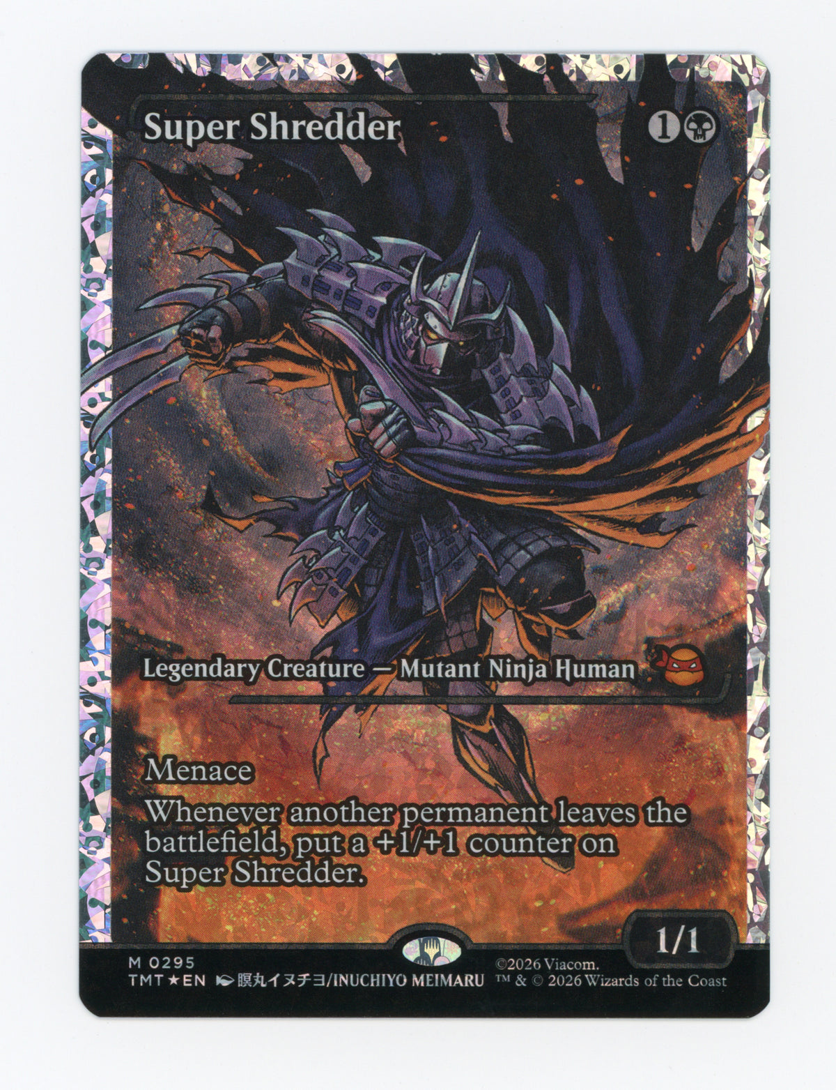 Super Shredder — Japan Showcase|Fracture Foil — ID 19301