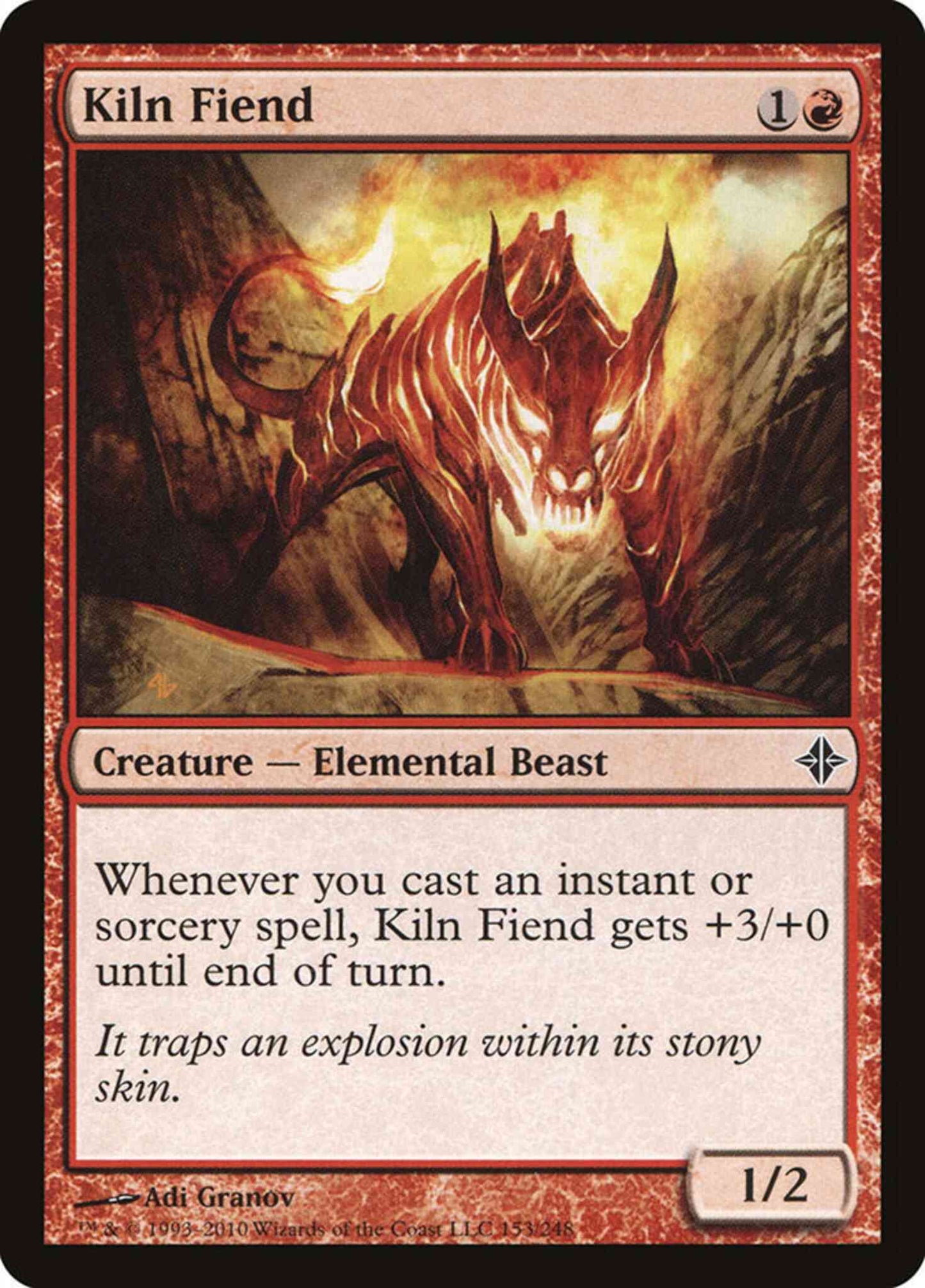 Kiln Fiend [153] [Rise Of The Eldrazi] [Non-Foil]