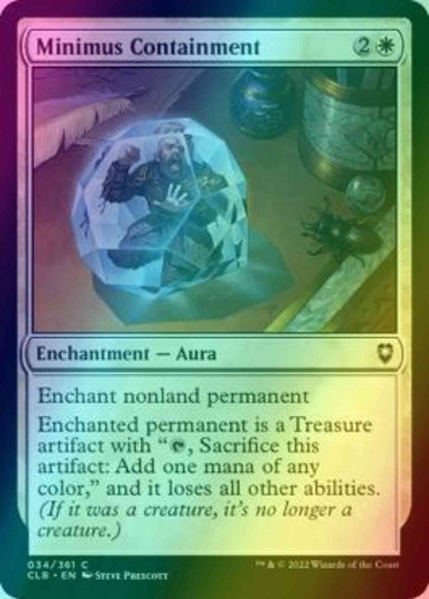 Minimus Containment [34] [Commander Legends: Battle for Baldur's Gate] [Foil]