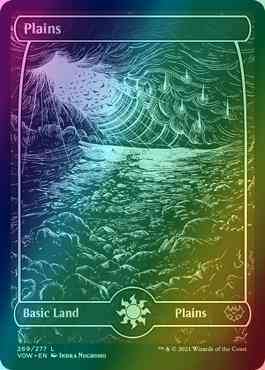 Plains [269] [Eternal Night Showcase] [Innistrad: Crimson Vow] [Foil]